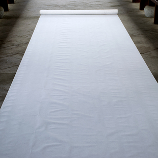 首单直降结婚用品一次性，地毯白色无纺布地毯，中式打底背景布
