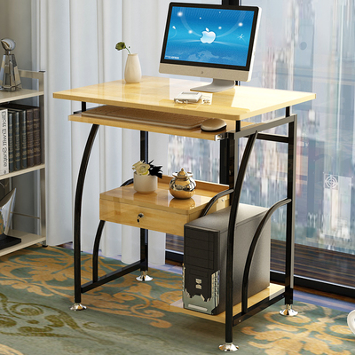 电脑桌台式桌家用办公桌写字台 电脑桌时尚简约书桌简易电脑桌子