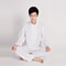 上下架计划:浓惠秋冬男士棉麻瑜伽服套装男长袖打坐服亚麻禅修服白加厚居士服