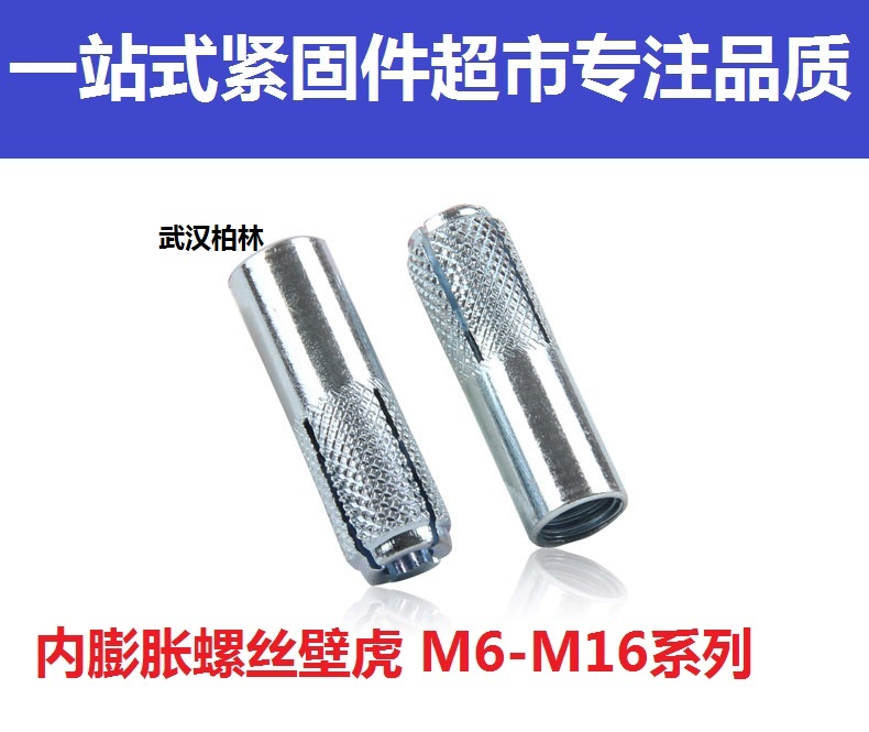 Detonating screw Expansion bolts Implosion gecko Pull blasting iron pipe M6M8M10M12-M14/20in the Hardware/Tool , Fastener , Expansion category , Built-in expansion bolts category - from Buy2taobao.com to provide professional Taobao agent buy service