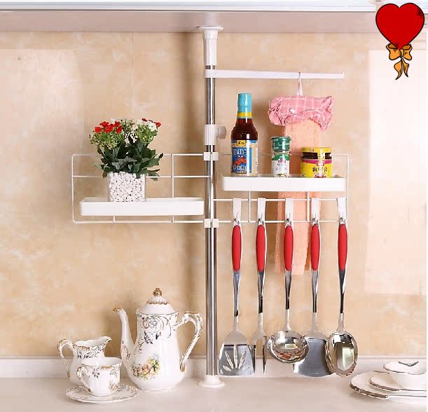 Billion plus Billion Brands Stainless steel brace kitchen Storage rack flavoring YJY-8612in the Kitchen/Cooking utensils , Kitchen Gadgets/Kitchen storage , Kitchen storage rack/Kitchen Shelf , Kitchen wall shelving/Kitchen wall rack category - from Buy2taobao.com to provide professional Taobao agent buy service