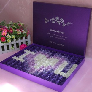 手工折纸川崎玫瑰花144朵成品材料礼盒，上下盖情人节生日礼物