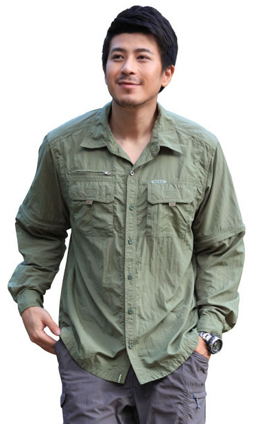 Kailas Men's multi-function Two Detachable Long sleeve Fast drying Quick drying shirt KG511361in the Outdoor/Mountaineer/Camping/Travel Goods , Outdoor clothing , Quick-drying underwear , Quick-drying shirt category - from Buy2taobao.com to provide professional Taobao agent buy service