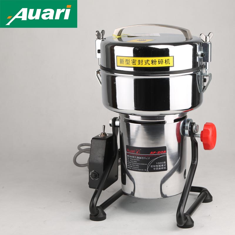 Auari 1000克密封型摇摆式中药粉碎机 磨粉机 不满意退货在类目 厨房电器, 商用厨电, 磨粉机/药材粉碎机中 - 来自Buy2taobao.com提供专业的淘宝代购服务
