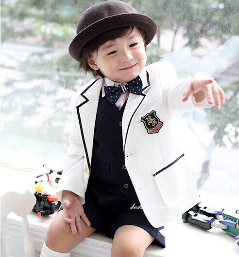 韓國進口正品兒童禮服男花童禮服王子演出服寶寶馬甲西裝正裝在類目 童裝/嬰兒裝/親子裝, 兒童禮服中 - 來自Buy2taobao.com提供專業的淘寶代購服務