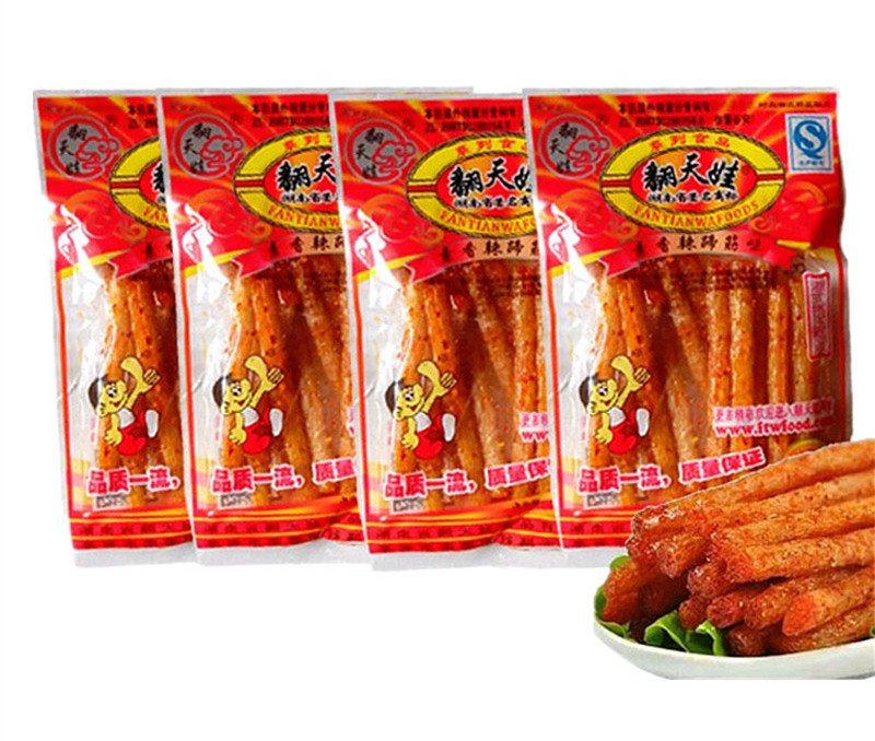 Hunan Specialty snacks Spicy strips Earthshaking Vegetarian food gluten Earthshaking 30 package Spicy and spicy taste of hoof tendons 2 bagsin the Snacks/Nuts/Specialty , Hickory/Nuts/Roasting , Other category - from Buy2taobao.com to provide professional Taobao agent buy service