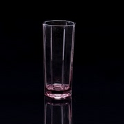 红樱桃酒红色玻璃水杯家用彩色耐高温杯子玻璃杯彩色玻璃杯套装