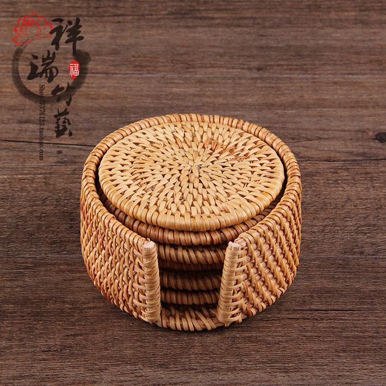 越南藤编垫 藤编杯垫藤杯垫 紫砂壶垫壶托 中国风茶垫 茶道养壶垫在类目 餐饮具, 茶具, 茶托中 - 来自Buy2taobao.com提供专业的淘宝代购服务