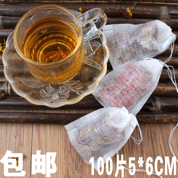 100 slice 5*6cm Tea bags Mini Corn fibre Tea bags Tea Filter bags Powder filter Bagin the Tableware , Tea set , Other category - from Buy2taobao.com to provide professional Taobao agent buy service