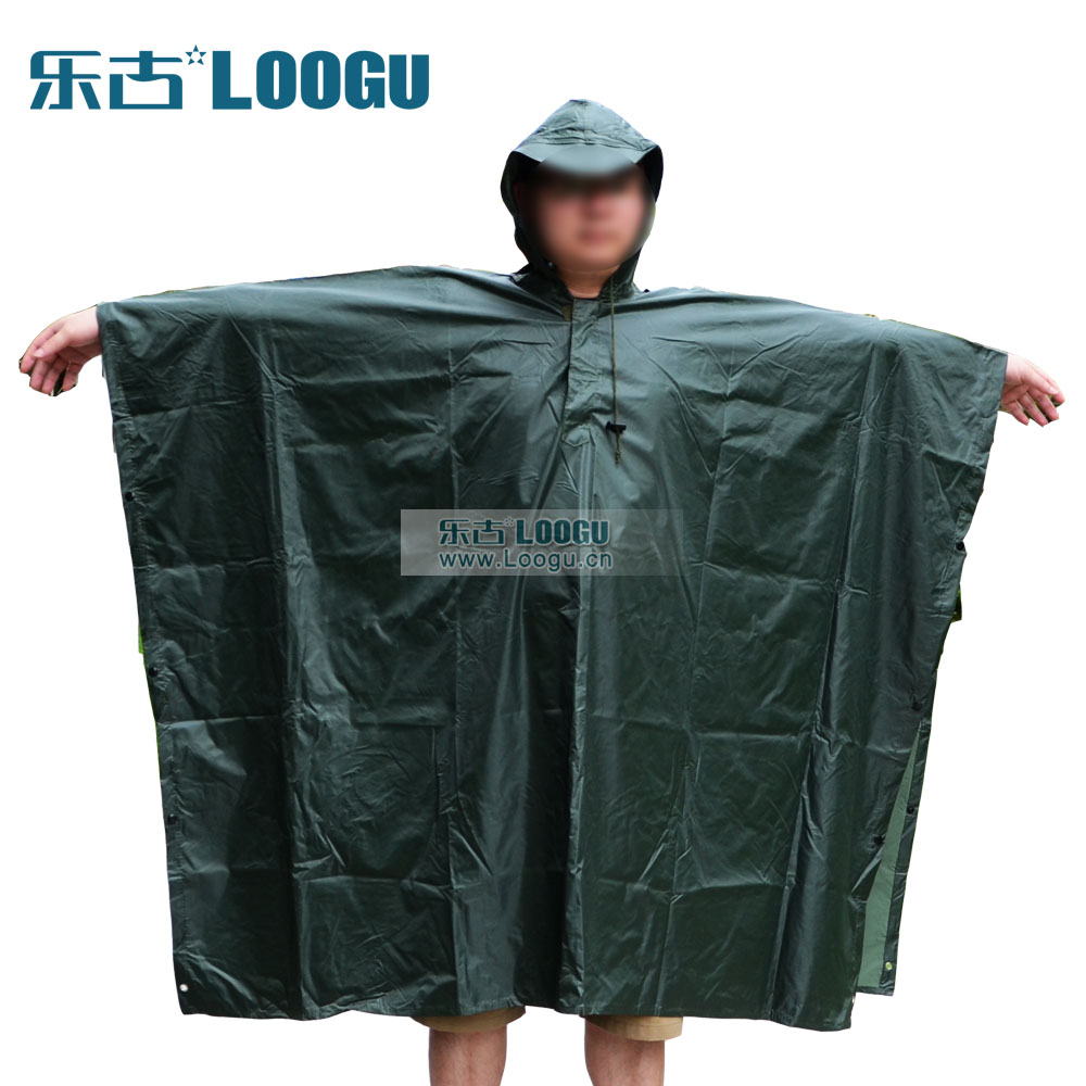 outdoors Army green camouflage Field operation cloak Raincoat Poncho Ground cloth Dual use MCPP-101in the Sports bag/Outdoor package/Fitting , Raincoat/Rain pants/Poncho category - from Buy2taobao.com to provide professional Taobao agent buy service