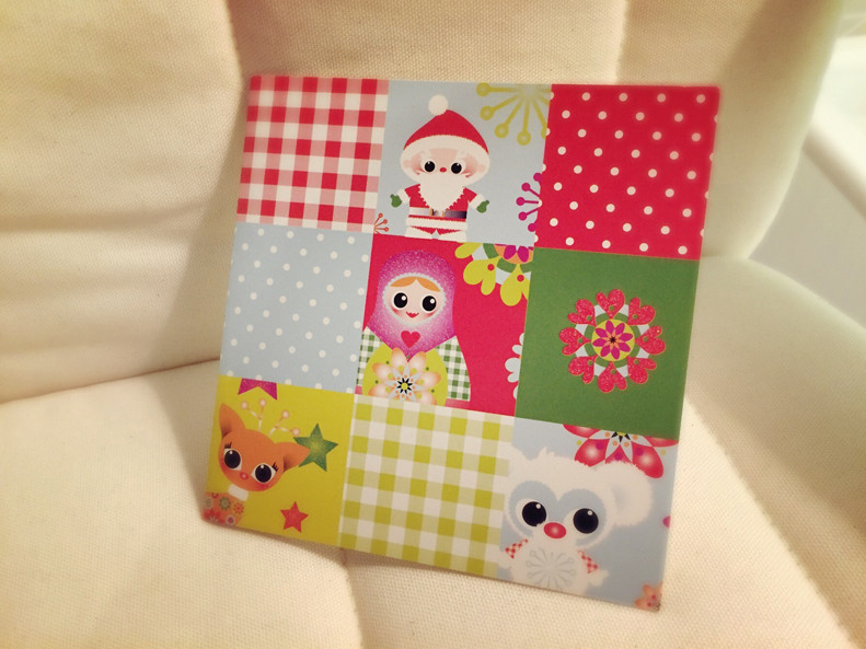 我喜欢你 季节问候 圣诞贺卡2款10张5元