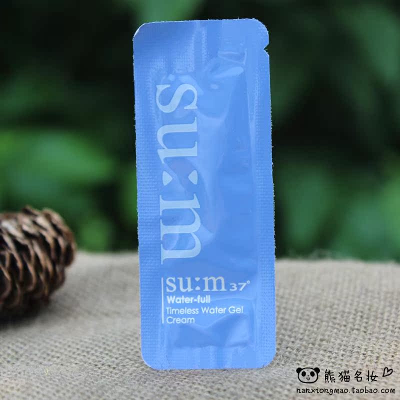 New products the republic of korea su : m37 breathing Pleasantly surprised Moisture Moisture deep level Replenishment Gel Face cream 1ml Samplein the Skin Care/Body/Essential oils , Emulsion/Cream category - from Buy2taobao.com to provide professional Taobao agent buy service
