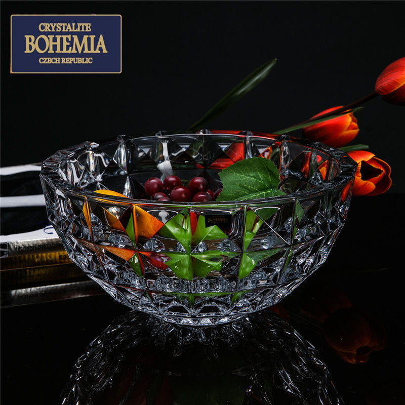Czech Bohemian Original Imported Crystal glass Peter Jackson's King Kong Fruit plate Fruit plate Fruit bucketin the Tableware , Tableware , Fruit bowl/Fruit plate/Hamper category - from Buy2taobao.com to provide professional Taobao agent buy service
