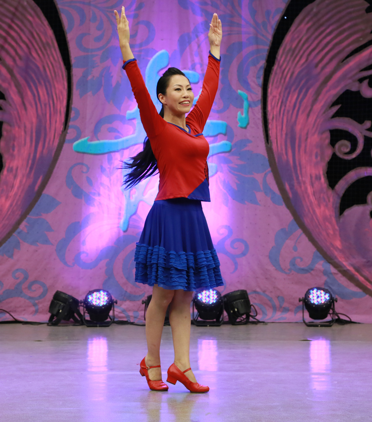 紫蝶王梅舞蹈服装 杨艺 新款广场舞服 ZD2022+ZD3030 预售