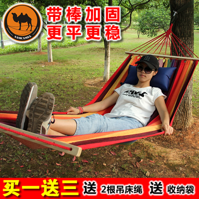 沙漠骆驼户外 带木棍吊床 加厚帆布吊床户外室内室外秋千 6色入|msdalam kategori luar/Mountaineer/Camping/Aksesori perjalanan, Perabot luaran, Hammock - dari Buy2taobao.com untuk memberikan perkhidmatan ejen Taobao profesional membeli