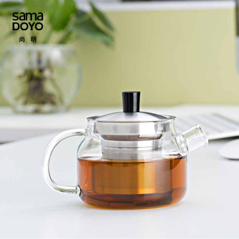 正品SAMADOYO/尚明玻璃茶壶茶具茶杯 耐高温泡茶壶办公杯S048包邮|ruв категории посуда, чайный сервиз, элегантный кубок - от Buy2taobao.com для оказания профессиональной услуги покупки агента Taobao