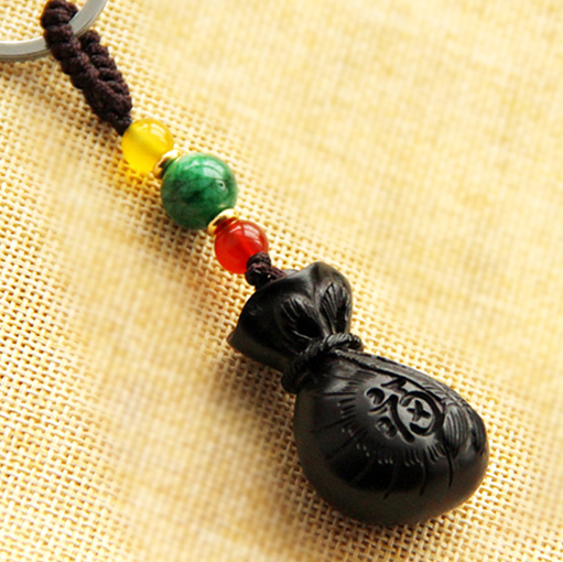 Key buckle automobile Key pendant Waist hang Ms. M high-grade Evil security and peace Ebony Pursein the Festive supplies/Gift , Gift ideas , Keychain category - from Buy2taobao.com to provide professional Taobao agent buy service