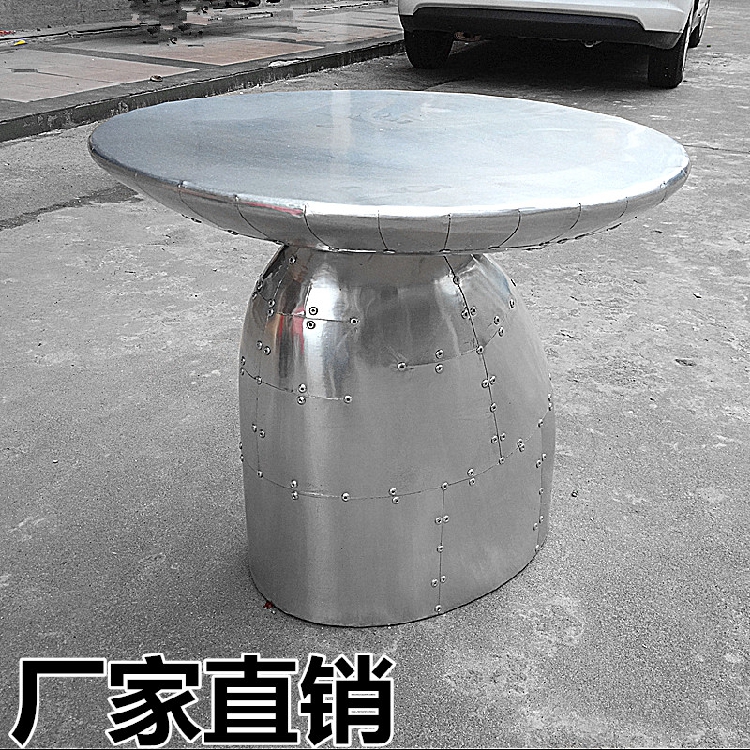 鋁皮蘑菇桌複古金屬桌金屬桌子邊幾客廳創意功夫茶幾矮桌榻榻米台在類目 住宅傢俱, 幾類, 茶几中 - 來自Buy2taobao.com提供專業的淘寶代購服務