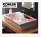 上下架计划:KOHLER/科勒台上盆洗面盆洗脸盆艺术盆方形盆创意洗手盆质超箭牌