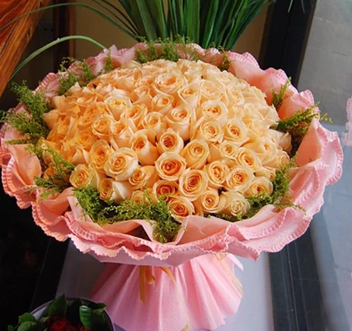 High-end!Valentine's Day 66 Champagne rose Gift box Bouquet of flowers Chengdu flower Same city express birthday express Distributionin the Flower delivery/Flowers simulation/Plants gardening , Flower delivery(City)  category - from Buy2taobao.com to provide professional Taobao agent buy service
