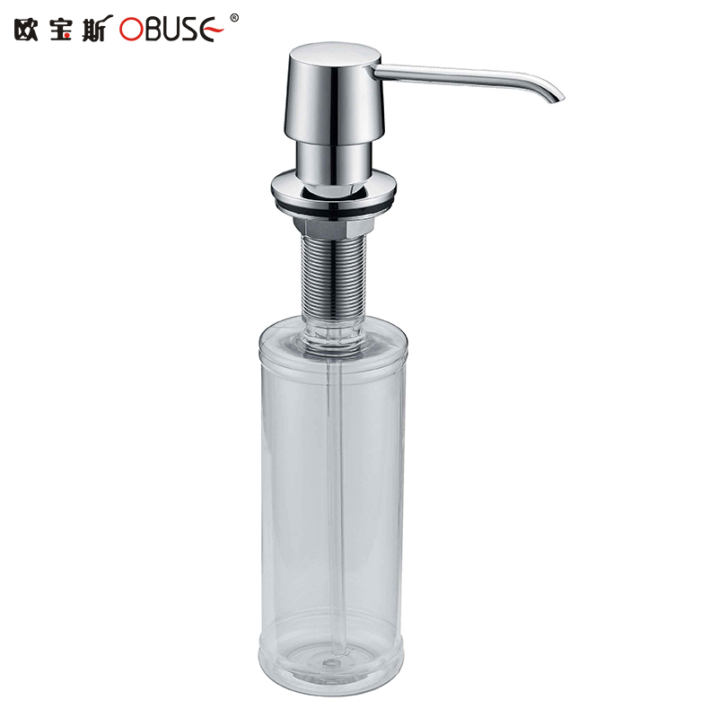 欧宝斯 水槽皂液器全铜皂液头洗洁精瓶 厨房单槽双槽皂液器|ruв категории награду материалов, кухня, раковина аксессуары, раковина Tiny - от Buy2taobao.com для оказания профессиональной услуги покупки агента Taobao