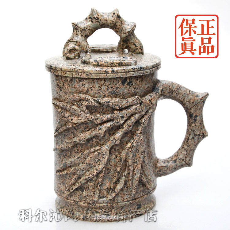 内蒙古中华麦饭石一体竹节杯子 正品水杯特级茶杯 大容量健康礼品在类目 餐饮具, 杯子/水杯/水壶, 马克杯中 - 来自Buy2taobao.com提供专业的淘宝代购服务