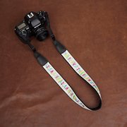 cam-in绣花系列通用单反数码照相机背带微单摄影肩带