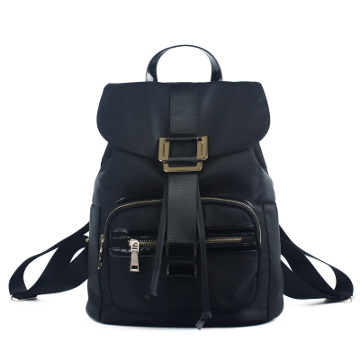 尼龙双肩包女韩版潮女士帆布背包2015新款防