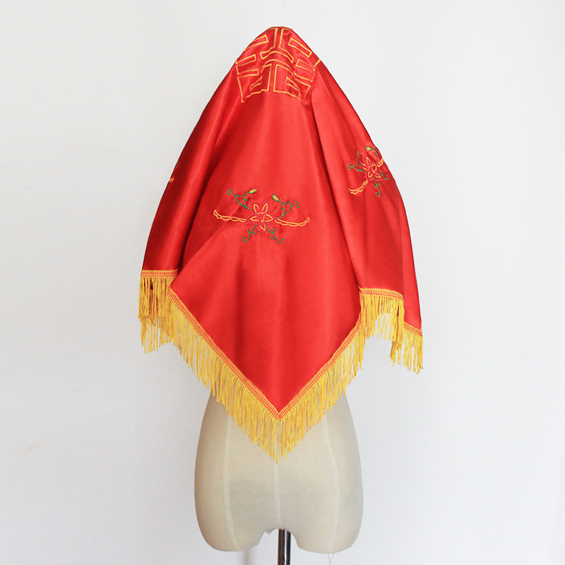 The bride red scarf,Hi Pa,Hi word hijab,photograph,Props,Chinese style wedding Hijab Jubilationin the Accessories/Leather belt/Hat/Muffler , Wedding dress accessories , Bridal headdress category - from Buy2taobao.com to provide professional Taobao agent buy service