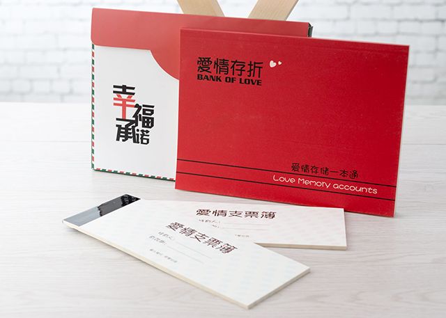 [Ymall礼品]幸福承诺爱情 支票本 回忆快乐 定格幸福