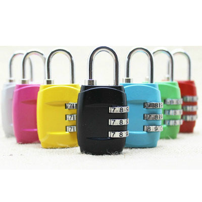 密码锁箱包锁 健身房旅行箱密码锁迷你箱包密码挂锁门锁 买二送一