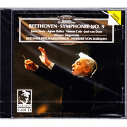 贝多芬 第九交响曲 卡拉扬-金装 进口CD 发烧古曲音乐4390062