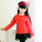 上下架计划:冬季童装女童羽绒服 公主花边棉服袄胆 儿童保暖羽绒打底棉衣外套