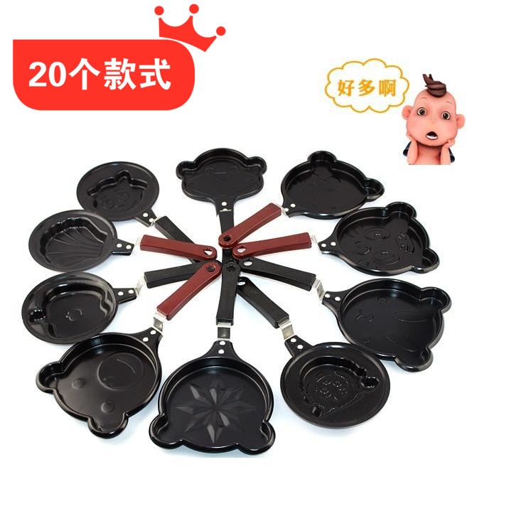 创意早餐爱心形煎锅卡通动物煎蛋器厨房不粘锅荷包蛋造型圈平底锅在类目 厨房/烹饪用具, 烹饪用具, 锅具/煲/烧水壶, 煎锅/平底锅中 - 来自Buy2taobao.com提供专业的淘宝代购服务
