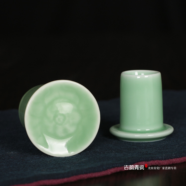 龙泉青瓷牙签筒时尚家居日用品酒店高档创意自动牙签筒便携牙签盒在类目 餐饮具, 餐具, 配套瓷器, 牙签筒中 - 来自Buy2taobao.com提供专业的淘宝代购服务