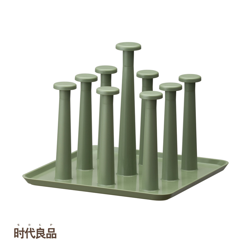 Times yield Leachate Cup holder Tray glass Storage Finishing rack fashion Simplicity square Plastic SD-2813in the Family/Personal Cleaning Tools , Sanitary appliances/Bathroom accessories , Cup holders category - from Buy2taobao.com to provide professional Taobao agent buy service