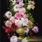上下架计划:丝带绣新款欧式餐厅挂画3D立体十字绣画倾国婚庆客厅大幅DIY刺绣
