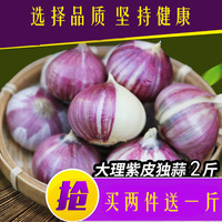 大理紫皮大蒜-蔬菜农家自种1500g包邮蒋氏食