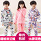 上下架计划:2014冬装韩男童装女童装儿童法兰绒睡衣家居服套装tz-1117
