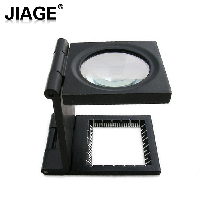 JIAGE Desktop cloth mirror 10 Foldable All metal Silk screen printing Collection appraisal Triple mirror magnifierin the Electronic Dictionary/Electronic paper book/Stationery , Drawing measurement products , Magnifier category - from Buy2taobao.com to provide professional Taobao agent buy service