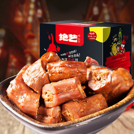 湖南特产香辣鸭脖子