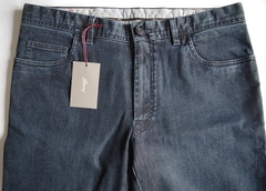 公价6900~Brioni顶级奢华意大利产牛仔裤W36腰围91刺绣后袋珐琅扣