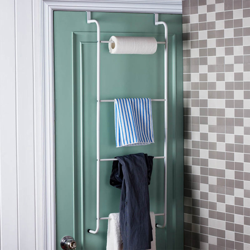 Europe Yun Zhe Shower Room Towel rack After the door Hooks Trapezoid Shelf towel bar four layers No trace clothes Storage rackin the Storage consolidation , Family finishing equipment , Hook/Sticky hooks category - from Buy2taobao.com to provide professional Taobao agent buy service
