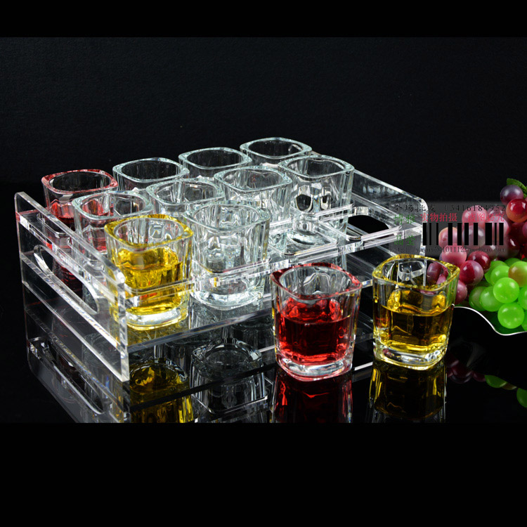 Can be customized bar KTV Night show Dedicated Acrylic Square Cup holder Mouth cup Glass Wine Glass Liquor and Spirits Cup holderin the Family/Personal Cleaning Tools , Sanitary appliances/Bathroom accessories , Cup holders category - from Buy2taobao.com to provide professional Taobao agent buy service