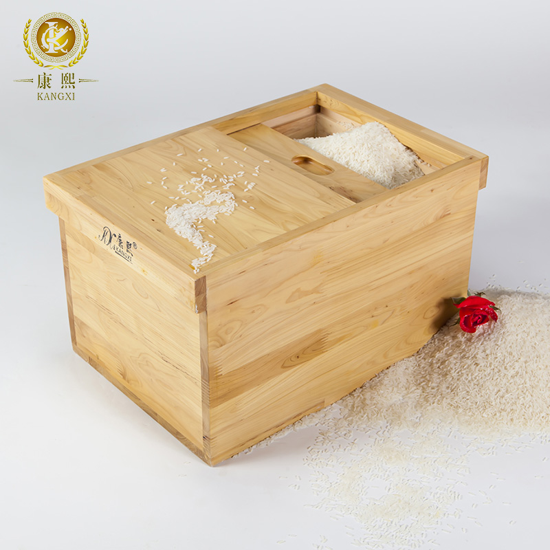 Kangxi Cedar wood environmental protection Rice barrel Chu meter box 15kg Meter cabinet Pest control Moisture-proof seal up Rice VAT woodiness Meter box solid woodin the Decoration main material , Kitchen , M barrels category - from Buy2taobao.com to provide professional Taobao agent buy service