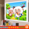 上下架计划:5D钻石绣砖石画喜洋洋与美洋洋羊羊灰太狼圆钻3d十字绣卡通最新款
