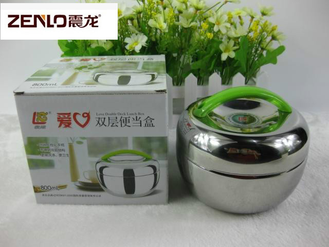 震龙高级不锈钢保温饭盒/双层保温便当盒爱心盒儿童学生用饭盒在类目 餐饮具, 餐具, 饭盒/保温桶/保温提锅中 - 来自Buy2taobao.com提供专业的淘宝代购服务