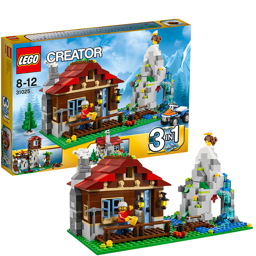 乐高创意百变组31025山地小屋 LEGO CREATOR 玩具积木拼搭益智
