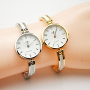 潮流时尚钢带手链手表女士陶瓷表韩版水钻学生石英表手表