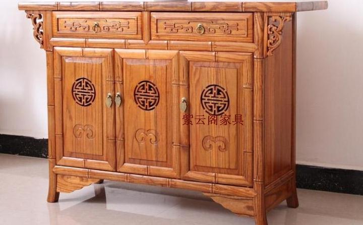 中式仿古家具实木寿字鞋柜 明清古典客厅榆木雕花储藏柜 多功能柜在类目 住宅家具, 柜类, 鞋柜中 - 来自Buy2taobao.com提供专业的淘宝代购服务